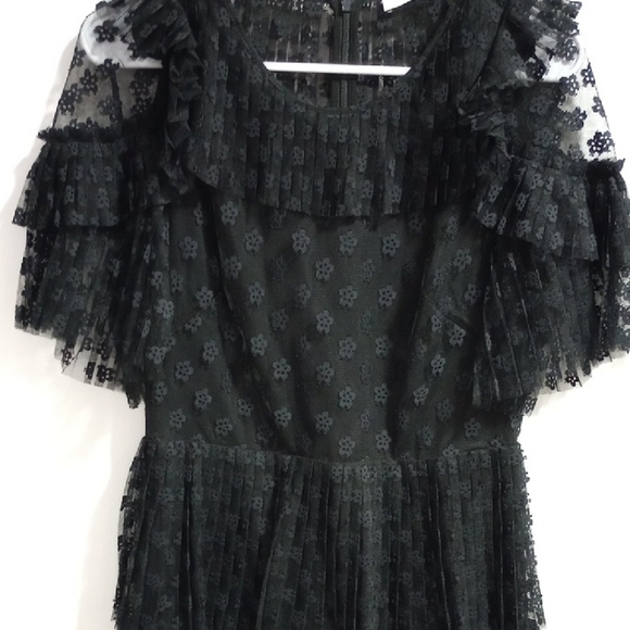 Sandro Black Lace Dress - Picture 1 of 3
